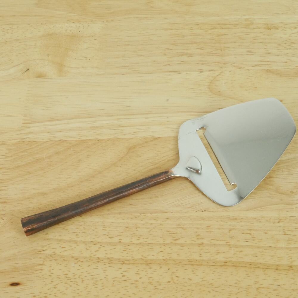 Stainless Steel Cheese Slicer Tooled Copper Handle Modern Design Classic Kitchen